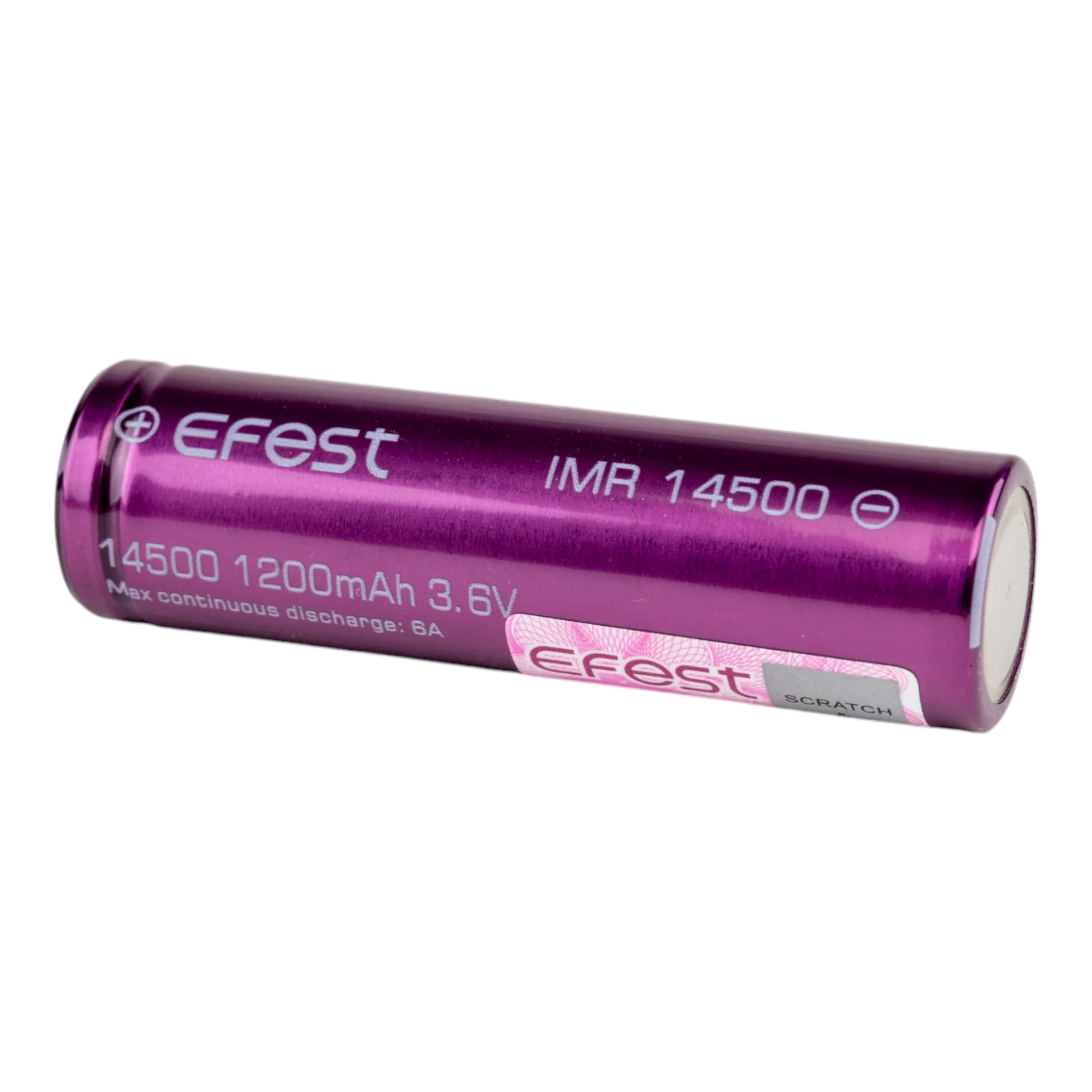 Efest 14500 1200mAh 6A Battery - Image 3