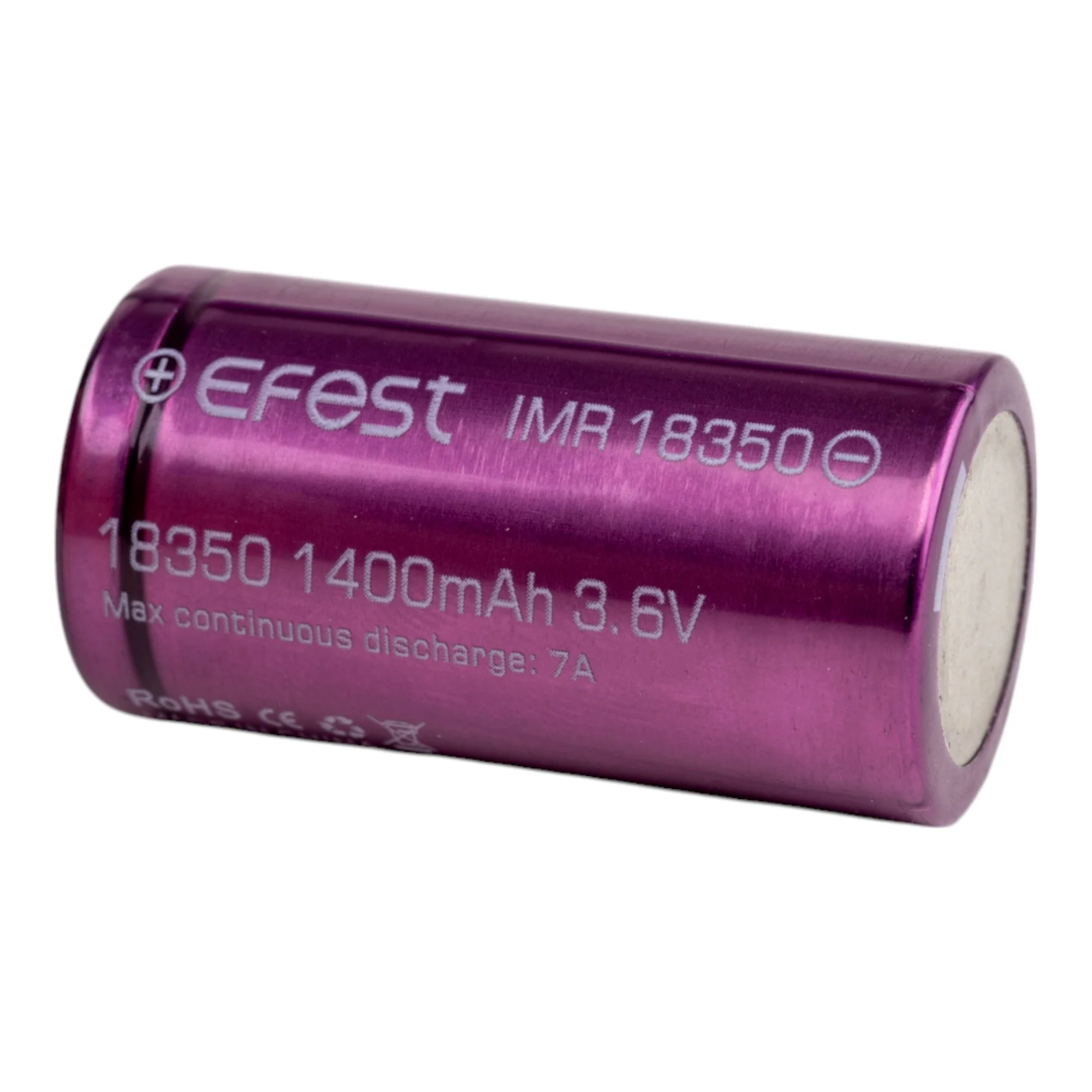 Efest 18350 1400mAh 7A Battery - Image 3