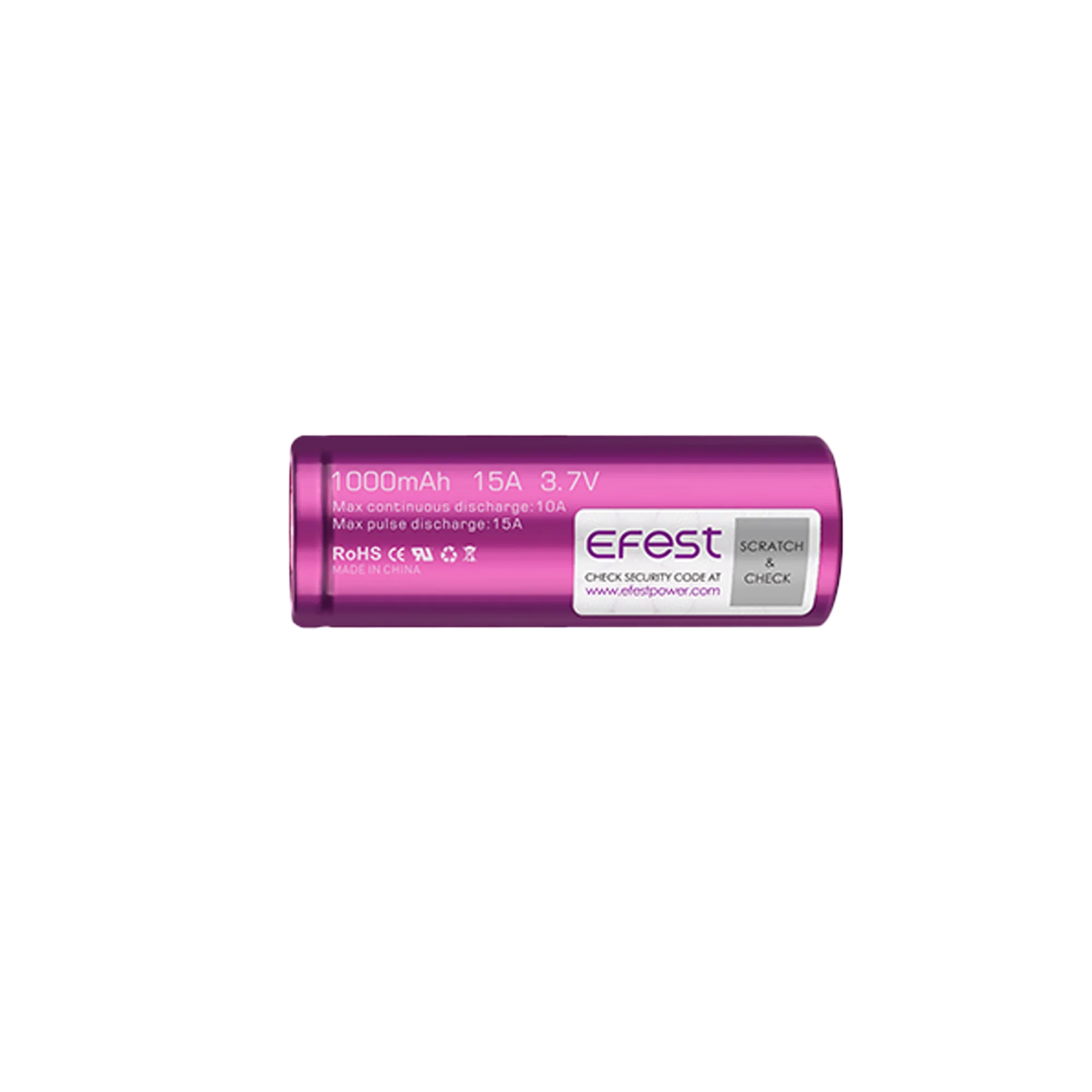 Efest 18500 1000mAh Battery - Image 3