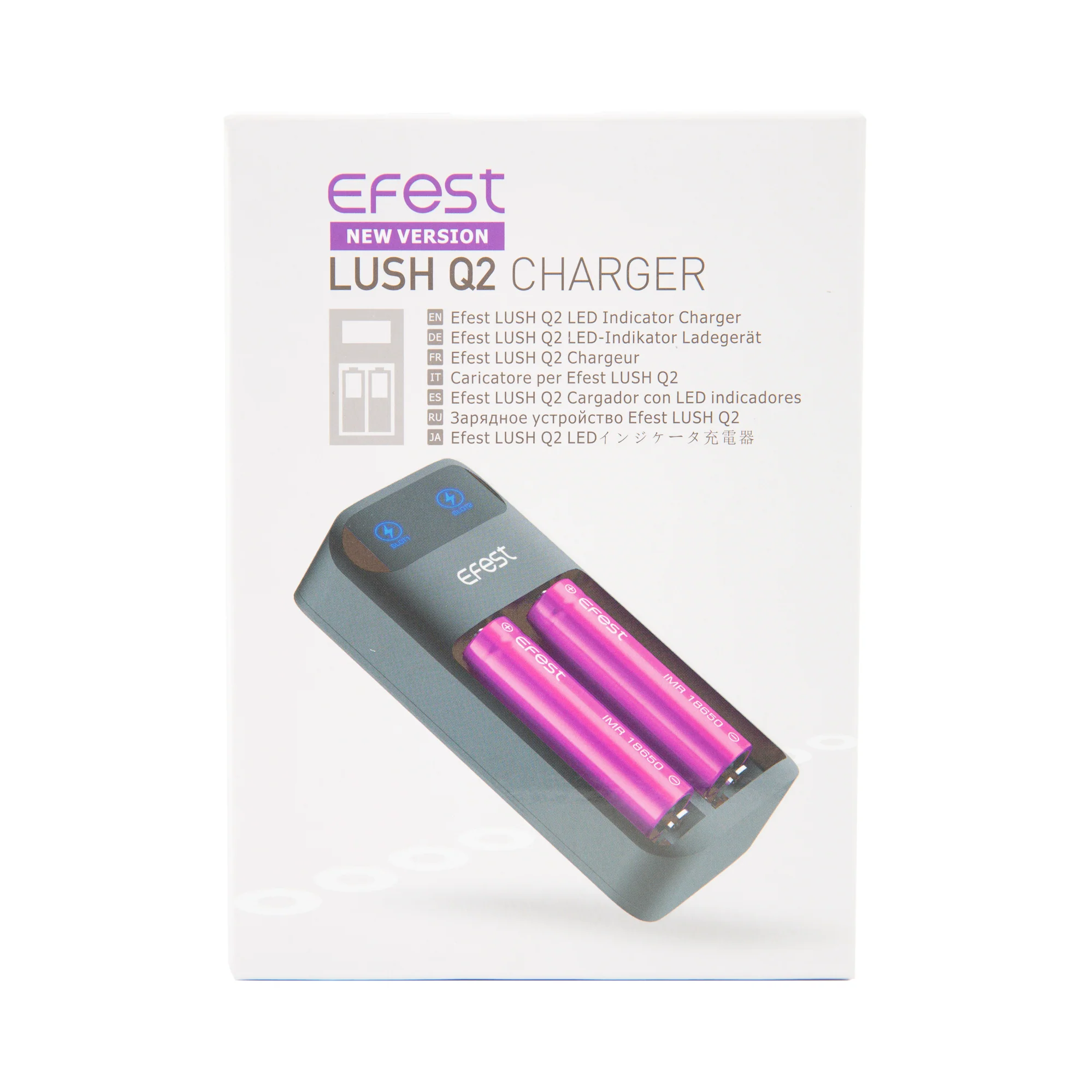 Efest LUSH Q2 2 Channel Battery Charger - Image 6