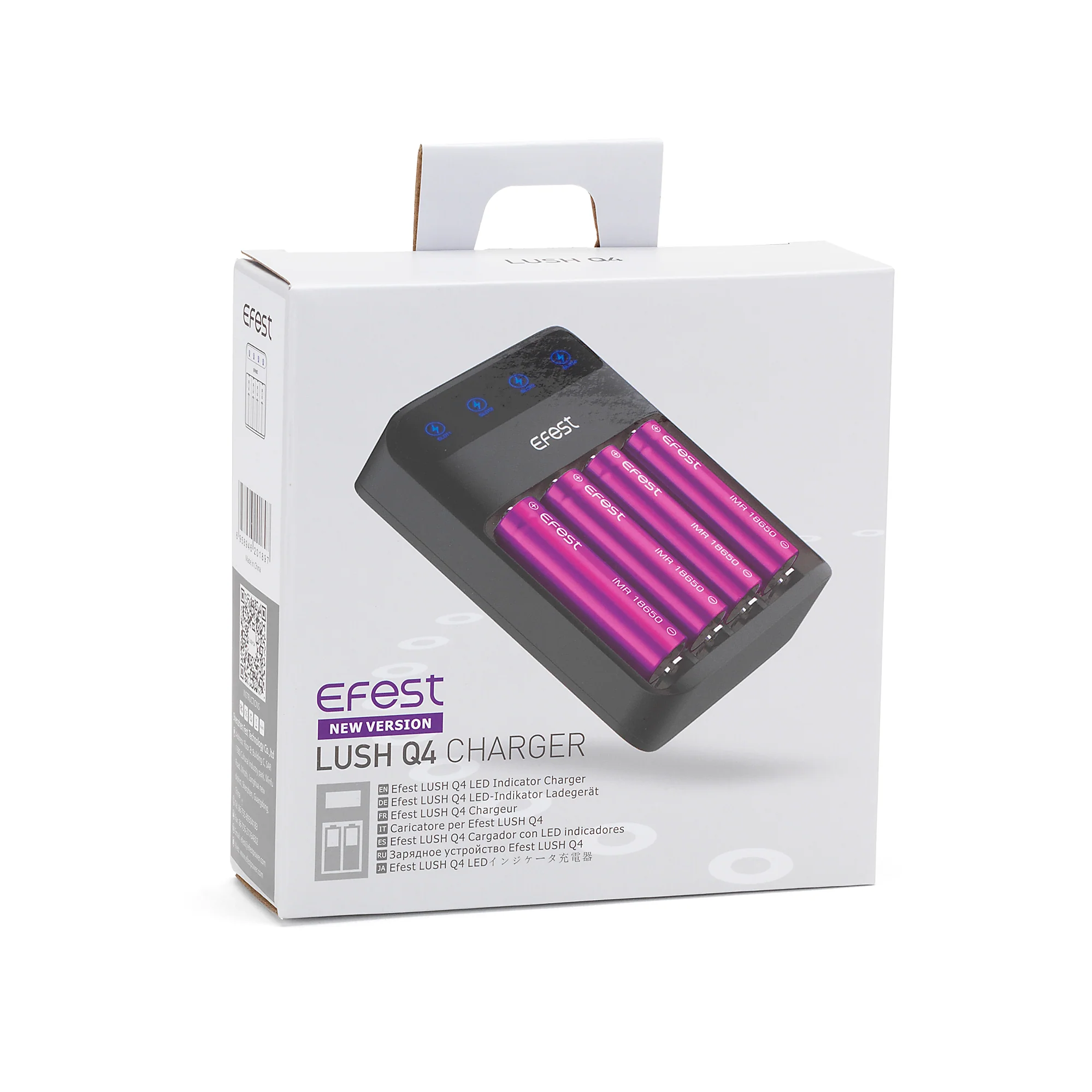 Efest LUSH Q4 4 Channel Battery Charger - Image 4