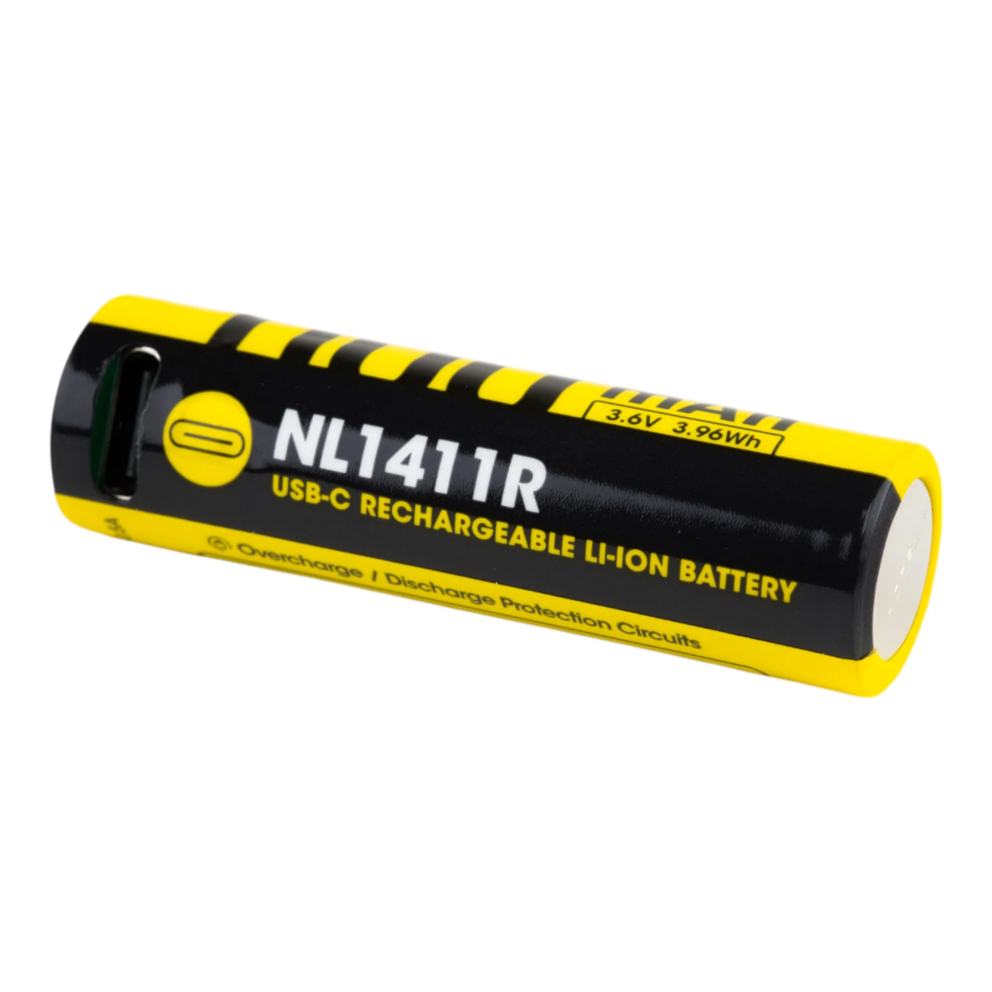 Nitecore NL1411R 14500 1100mAh USB-C Rechargeable Battery - Image 3