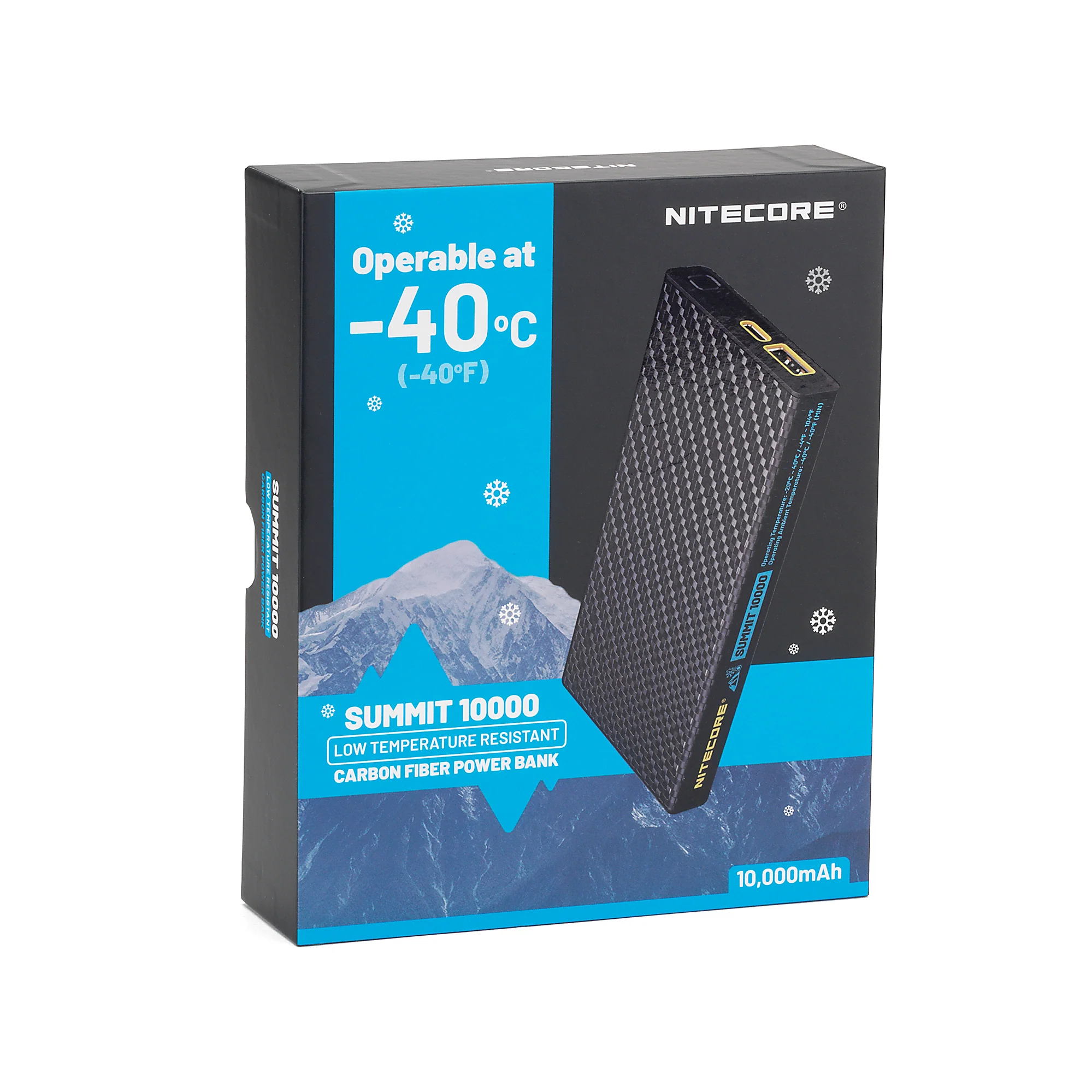 NITECORE Summit 10000 10,000mAh Power Bank for Low Temperatures - Image 4