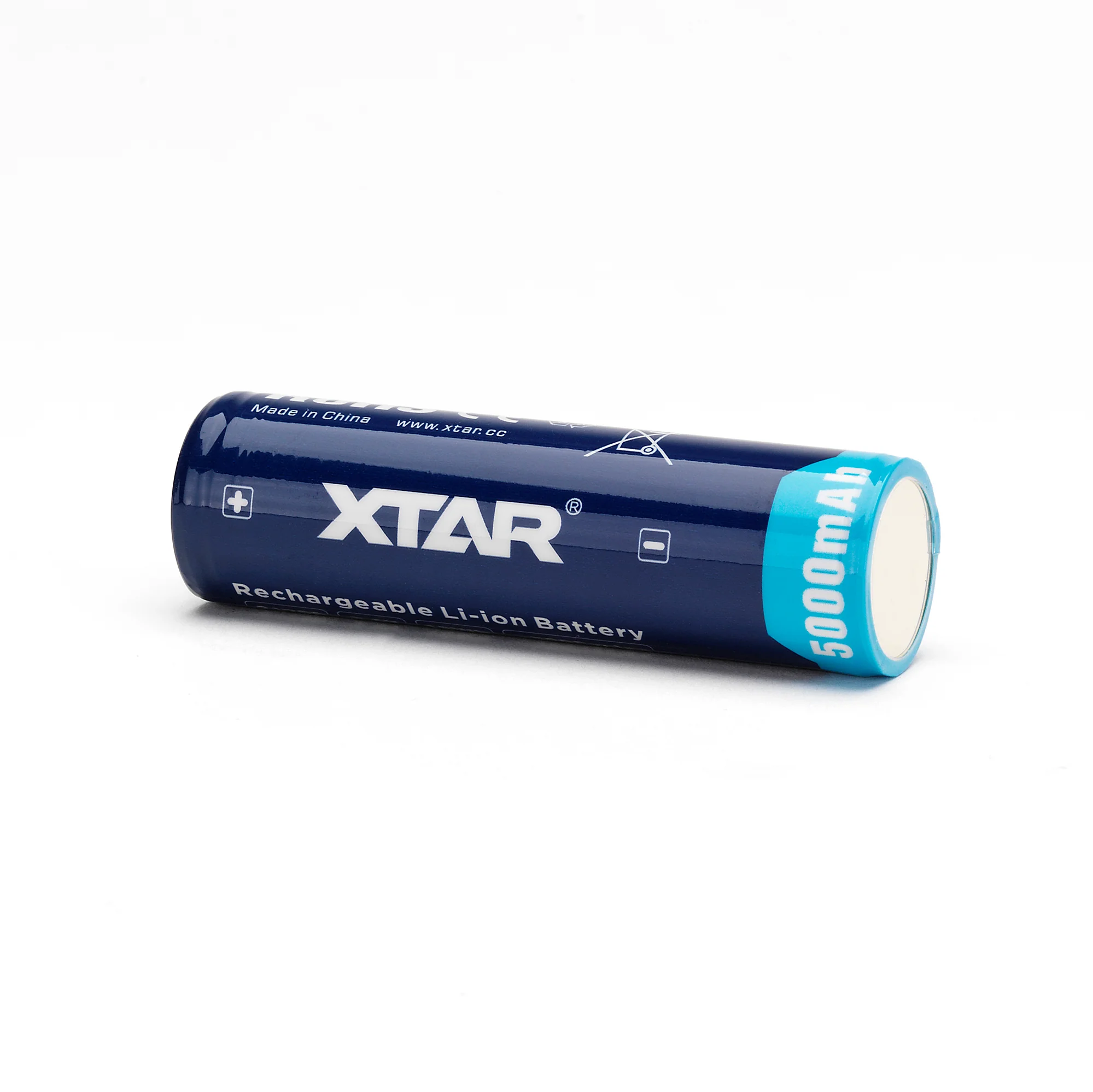 XTAR 21700 5000mAh 10A Battery - Protected Button Top - Image 4