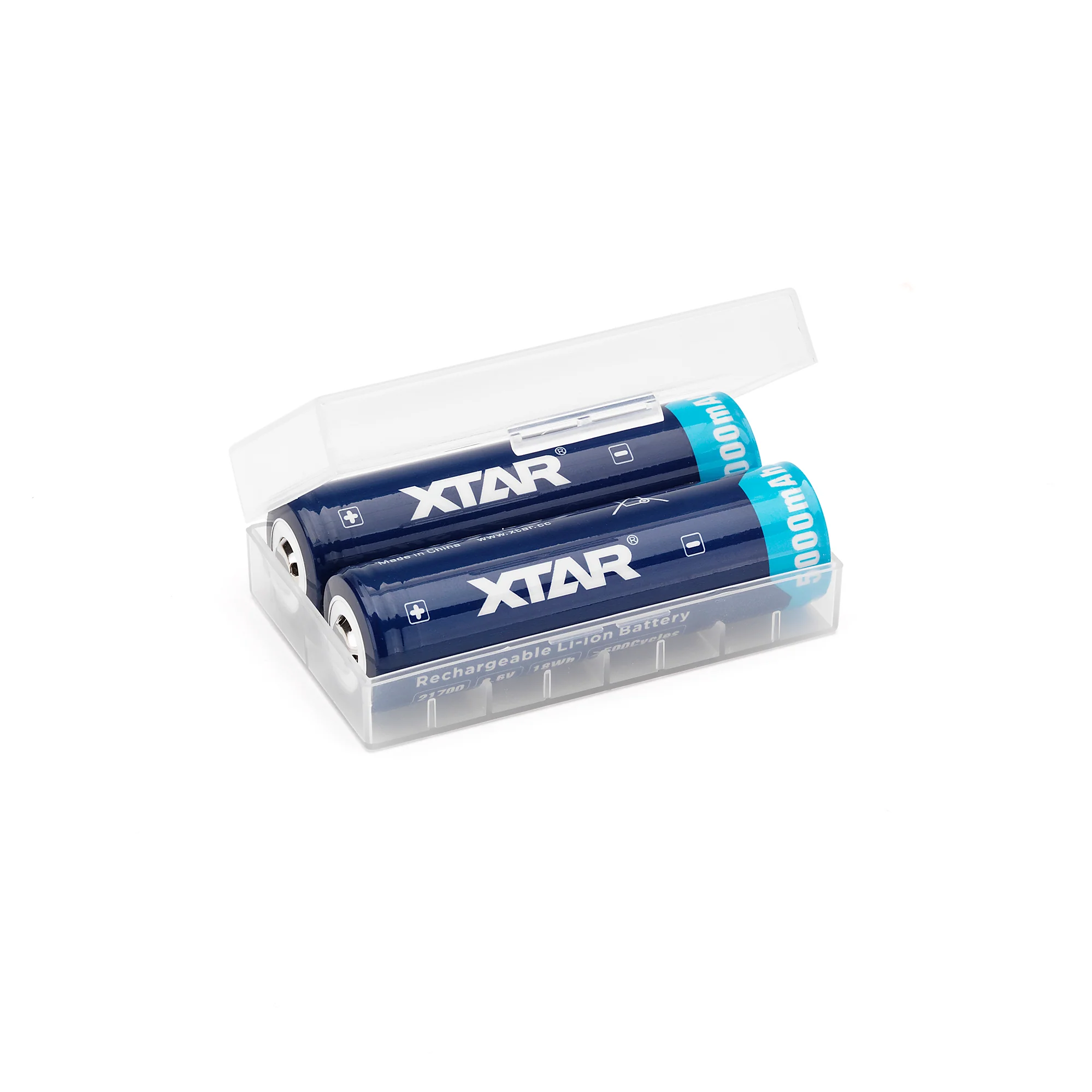 XTAR 21700 5000mAh 10A Battery - Protected Button Top - Image 5