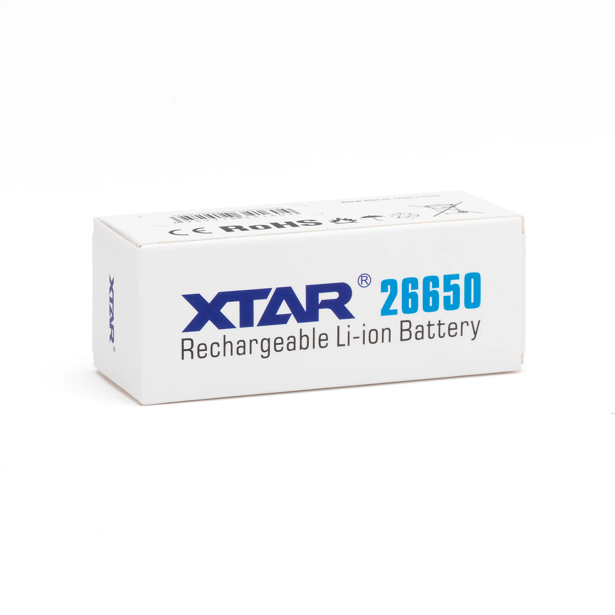 XTAR 26650 5200mAh Battery - Protected Button Top - Image 6