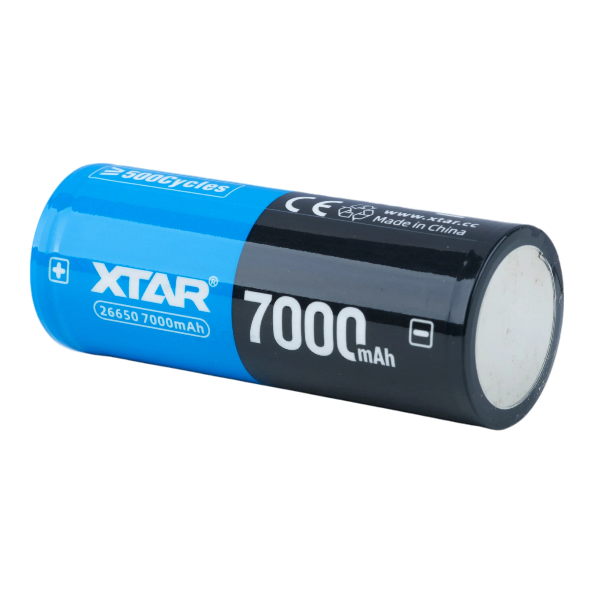 XTAR 26650 7000mAh Battery - Protected Button Top - Image 3